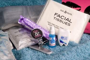 Ms. & Mrs. Wedding Survival Kit Closeup